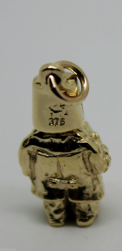 Kaedesigns New Heavy 9ct Yellow, Rose or White Gold / 375 Solid Ned Kelly Pendant