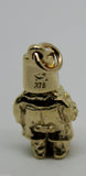 Kaedesigns New Heavy 9ct Yellow, Rose or White Gold / 375 Solid Ned Kelly Pendant