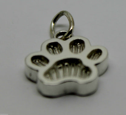 Kaedesigns Genuine 9ct Yellow or Rose or White Gold charm Dog Animal PAW Pendant