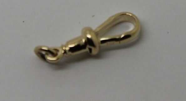 Kaedesigns New 9ct Solid Yellow, Rose or White Gold 375 Albert Swivel Clasp 21mm Size + Jump ring