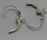 Sterling Silver 925 15mm Continental Clip Hooks