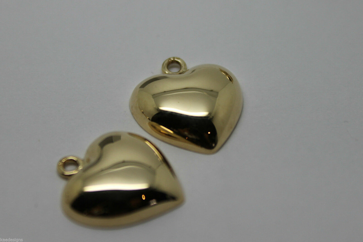 9ct Yellow or White or Rose Gold interchangeable earrings heart, ball, teardrop Tear Drop