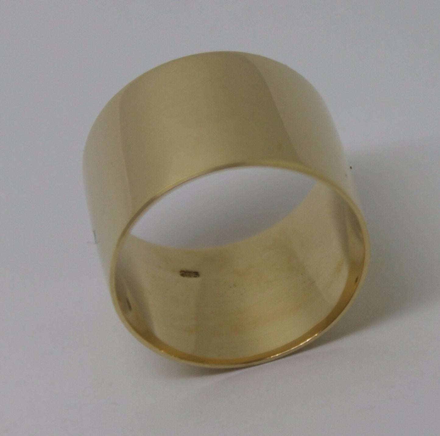 Genuine Solid Size S / 9 9ct 9k Yellow, Rose or Gold Solid 15mm Extra Wide Band Ring