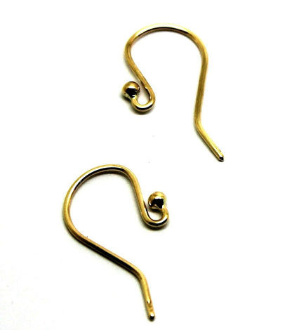 18ct 750 Yellow Gold Shepherd Hooks To Make You Own Earrings!