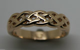 Kaedesigns,Genuine 9ct White, Rose Or White Gold Large Celtic Ring In Your Size