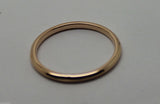 New Genuine Solid 9ct 9k White Or Rose Or Yellow Gold 1.5mm Wedding Band Ring