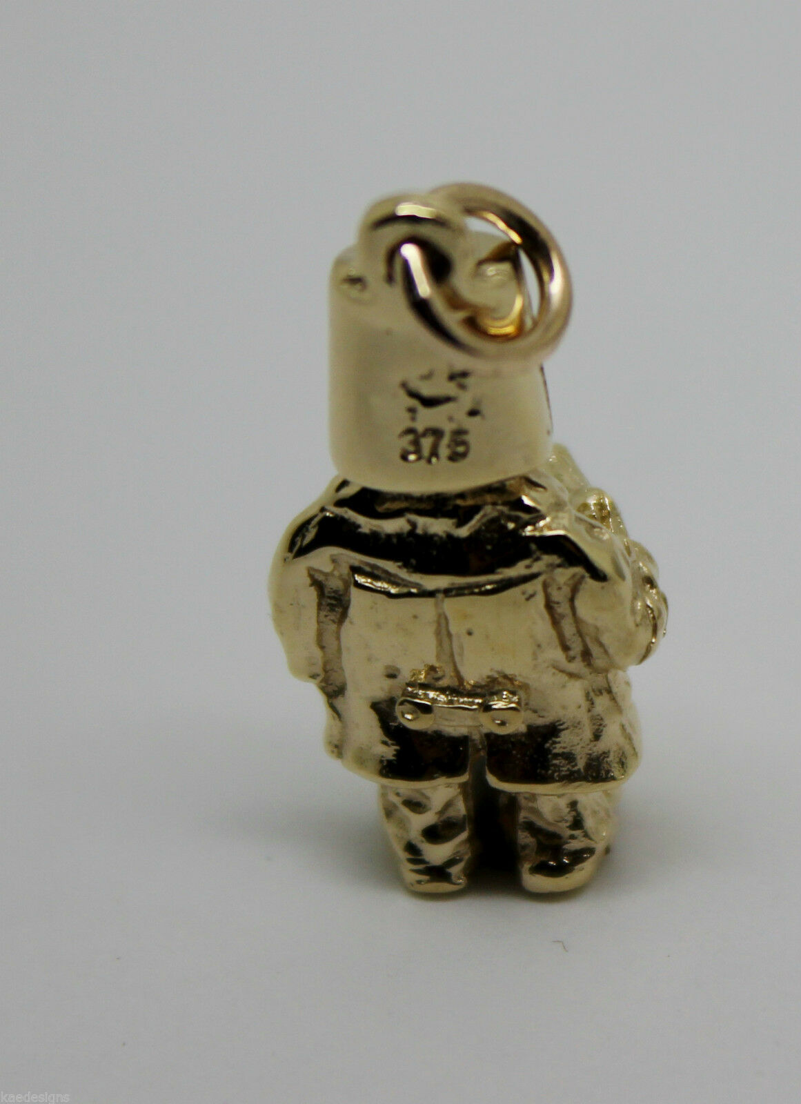 Kaedesigns New Heavy 9ct Yellow, Rose or White Gold / 375 Solid Ned Kelly Pendant