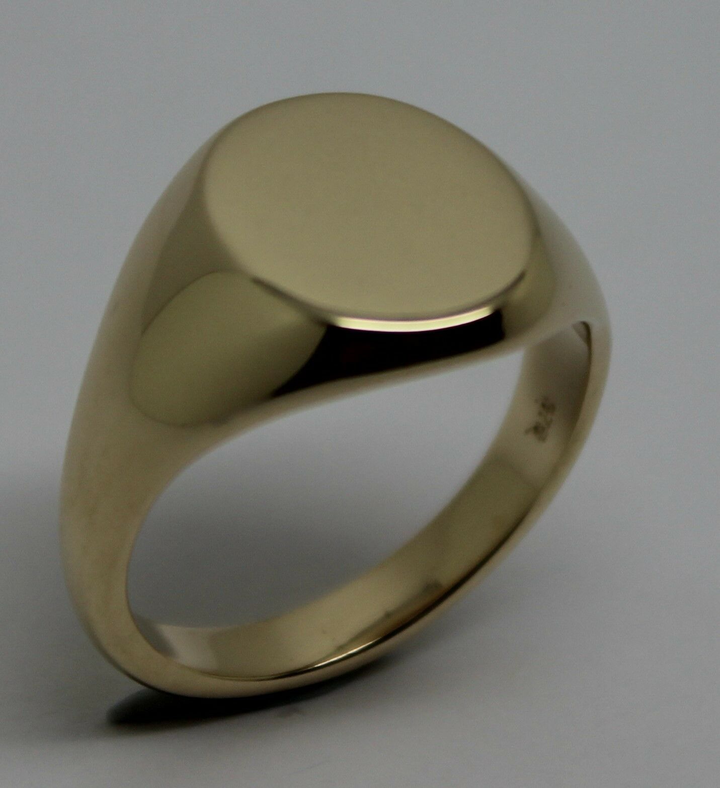 Kaedesigns Genuine Size O 1/2 9kt 9ct Yellow, Rose or White Gold Full Solid Heavy Signet Ring 318