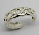 Kaedesigns New Genuine New Sterling Silver 925 Celtic Weave Toe Ring