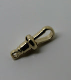 9ct Solid Yellow, Rose or White Gold 375 Albert Swivel Clasp 19mm Size