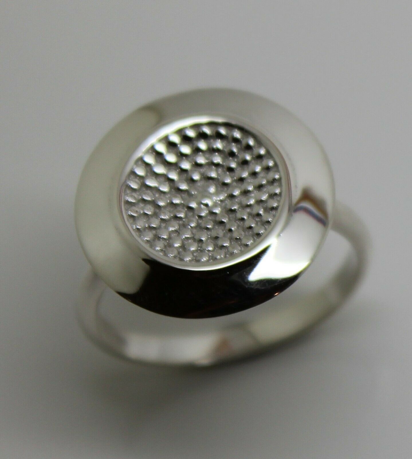 Size V Sterling Silver 925 Sunflower Ring