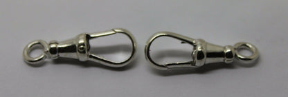 Kaedesigns  Large 2 X  Sterling Silver Albert Swivel Clasp 25mm