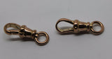 Kaedesigns 9ct 9k Solid 2 X  Rose Gold Albert Swivel Clasp 19mm Size