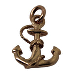 Kaedesigns, Genuine New 9ct 9kt Yellow, Rose or White Gold Solid Anchor Boat Pendant / Charm