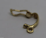 GENUINE 9ct Yellow or Rose Gold 11mm Pearl Enhancer Bail Clasp