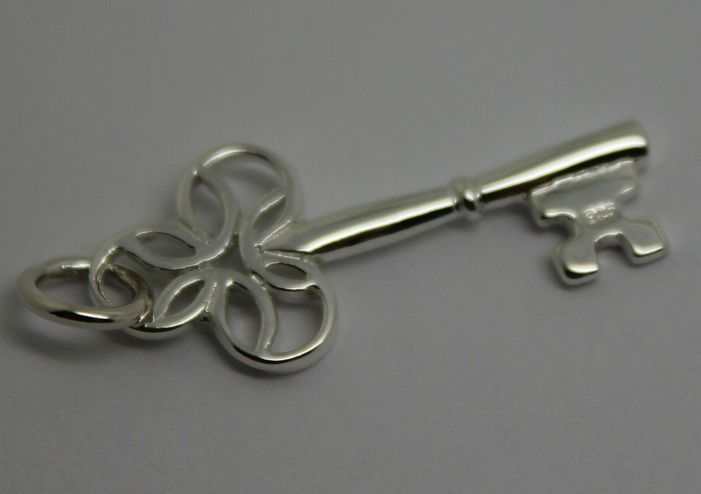 Kaedesigns Solid Genuine Sterling Silver 21st or 18th Key Pendant Charm