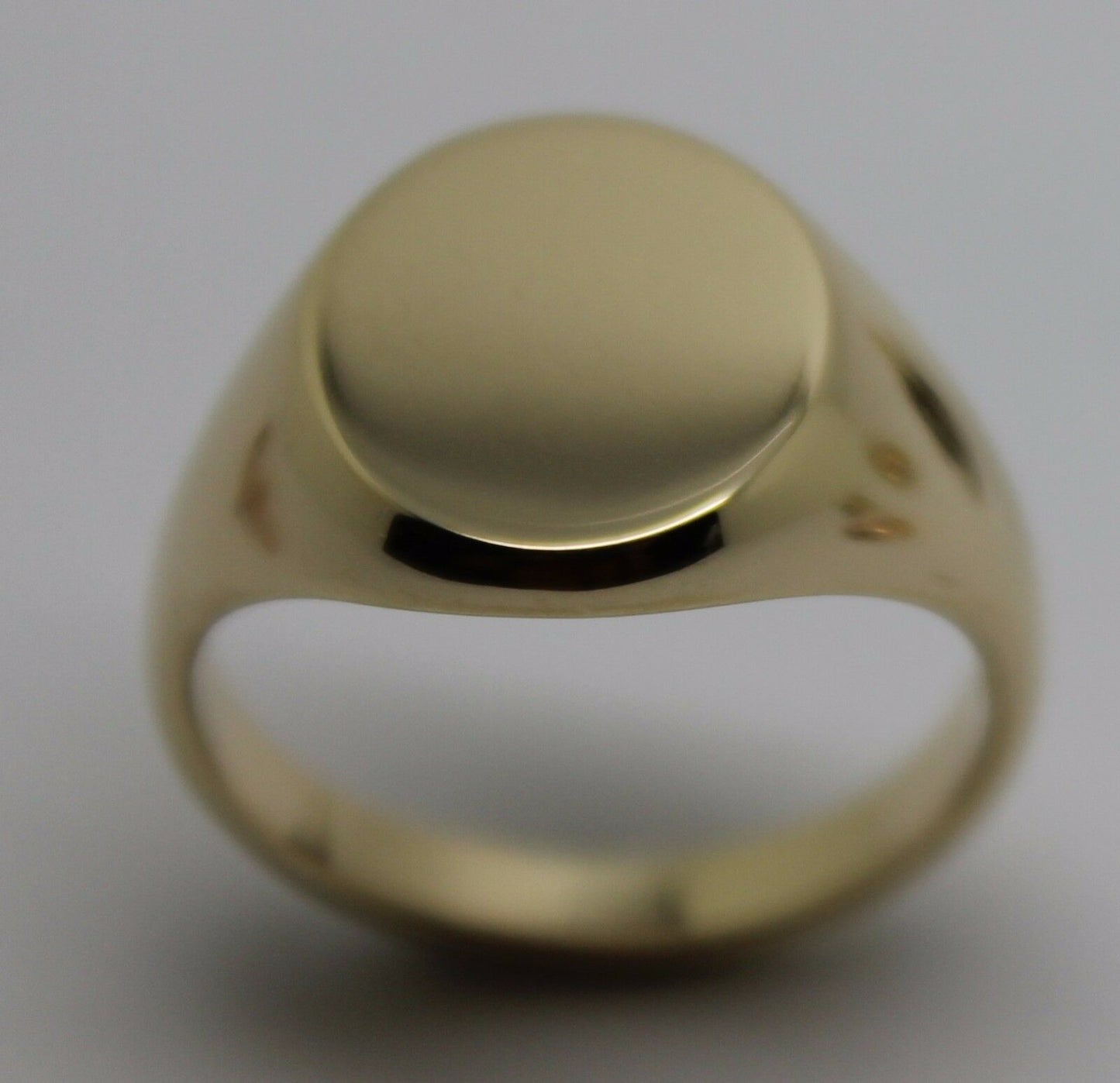 Kaedesigns Genuine Size O 1/2 9kt 9ct Yellow, Rose or White Gold Full Solid Heavy Signet Ring 318