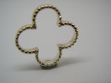 Kaedesigns New Genuine Solid 9ct 9kt Yellow, Rose or White Gold Four Leaf Clover Pendant