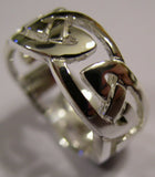Kaedesigns New Genuine Genuine Solid New Sterling Silver Large Celtic Ring