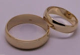 Genuine Custom Made His & Hers Solid 9ct 9K Rose Gold Wedding Bands Couple Rings