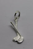 Kaedesigns, New Genuine Sterling Silver 925 Golf Clubs Pendant Charm