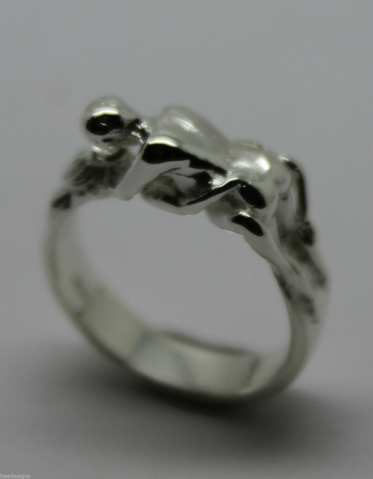 Kaedesigns, Genuine New Sterling Silver 925 Making Love Ring 276