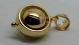 Kaedesigns New Belcher Large 12mm 9ct Yellow, Rose Or White Gold Ball Drop Pendant