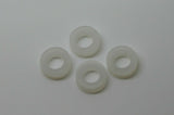 5 X Pairs Small, Medium or Large Rubber Earring Findings Donut Cushion 10Pcs