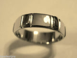 Kaedesigns, New Genuine Solid 9ct White Or Rose Or Yellow Gold Wedding Band Ring
