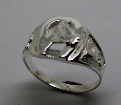 Size W  Kaedesigns, New Genuine Sterling Silver Large Horse Shoe Ring 390