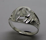 Size W  Kaedesigns, New Genuine Sterling Silver Large Horse Shoe Ring 390