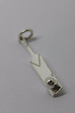 Genuine Sterling Silver Solid Large Size Cricket Bat And Ball Pendant or Charm
