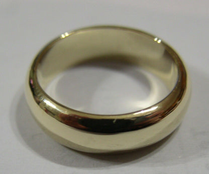 Genuine Custom Made 18ct 18Kt Yellow Gold 5mm Wide Wedding Band