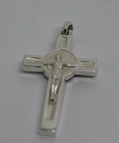 Solid New Genuine Sterling Silver 925 Crucifix Cross Pendant