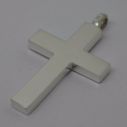 Kaedesigns Genuine Large Heavy Sterling Silver Huge Cross Pendant