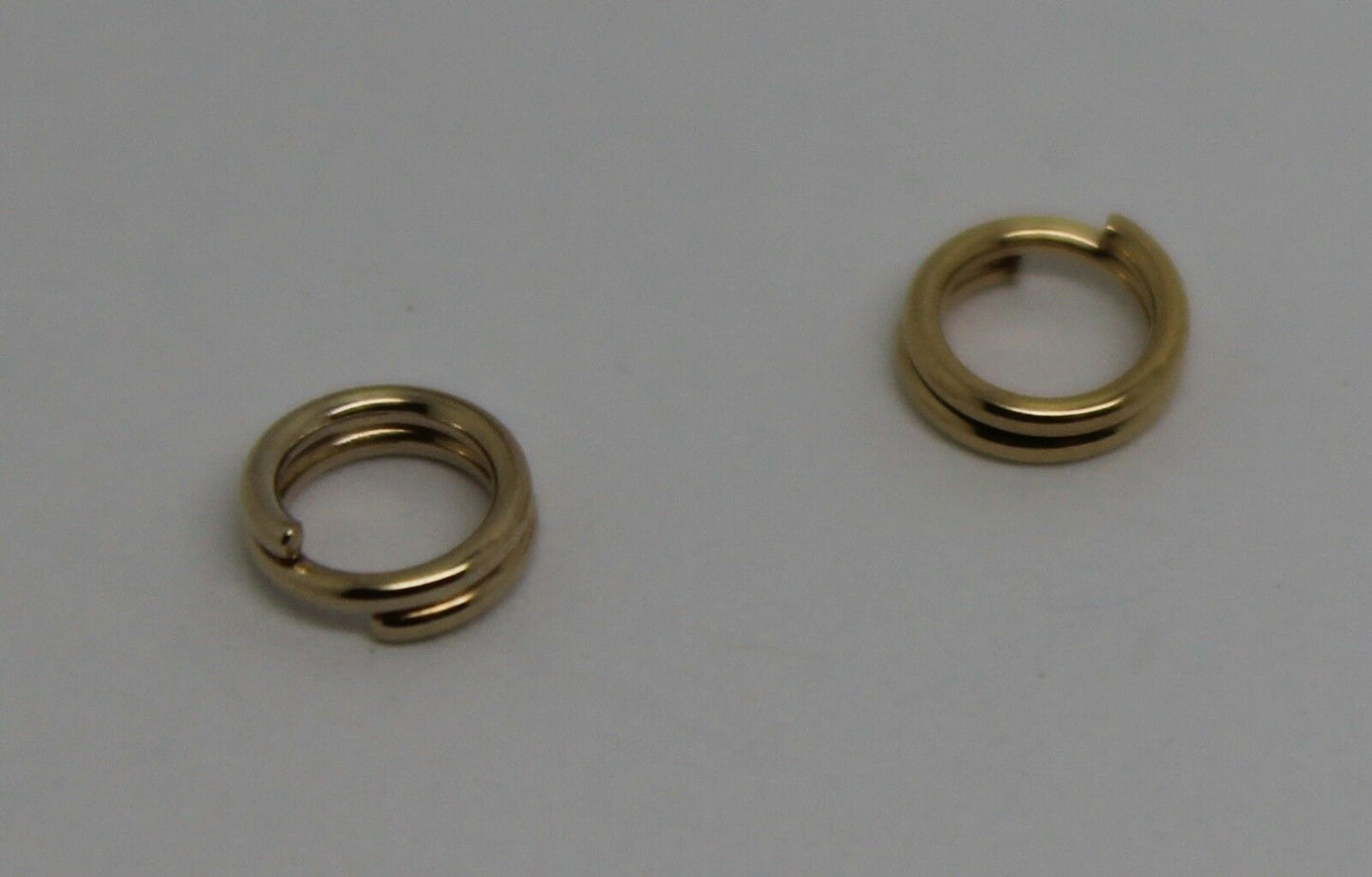 Kaedesigns New 9ct Yellow Gold Split Ring Sizes 5mm Or 6mm Or 7mm