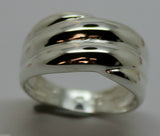 Kaedesigns, Genuine New Sterling Silver 925 Full Solid Dome Ring 213 in your size