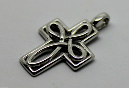 Kaedesigns, Genuine Sterling Silver 925 Celtic Cross Pendant