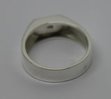 Kaedesigns Genuine New Custom Made Solid Sterling Silver Initial Signet Ring