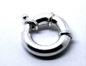Kaedesigns New Genuine 16mm Sterling Silver Bolt Ring Clasp *Free Post