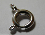 Kaedesigns, Sterling Silver 925 Bolt Ring Open Clasp 4.5mm, 5mm, 5.5mm, 6mm,7mm, 8mm