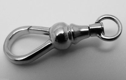 Sterling Silver 925 Ball Swivel Clasp 19mm, 22mm Or 24mm