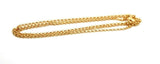 Genuine 9ct Rose or 9ct Yellow Gold Belcher Chain Necklace 60cm 4 grams