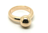 Kaedesigns New Genuine Size N 9ct 9kt Yellow, Rose or White Gold 10mm Full Ball Ring