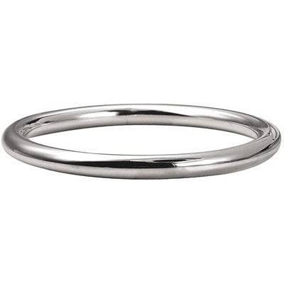 Genuine New Sterling Silver 925 6mm Solid Round Bangle – Kaedesigns ...