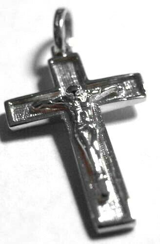 Kaedesigns Small New Sterling Silver 925 Crucifix Cross Pendant