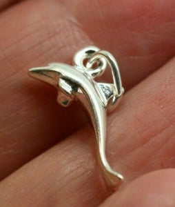 Kaedesigns New Sterling Silver Lightweight Dolphin Pendant / Charm