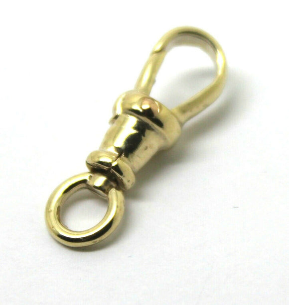 9ct Solid Yellow Gold Albert Swivel Clasp 19mm Size *Free Post In Oz