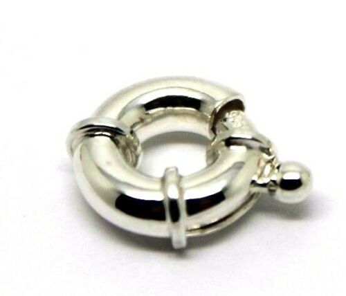 Sterling Silver Bolt Ring  12mm or 14mm or 16mm or 18mm or 20mm