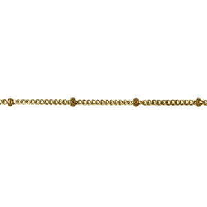 Genuine 9ct Yellow, Rose or White White Gold Diamond Cut Curb ball Necklace / Chain 45cm